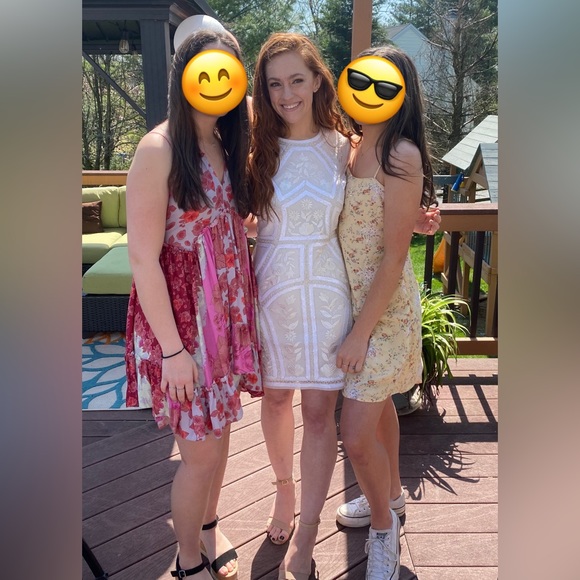 Lulu’s “Spread Your Shine” Sequin Embroidered Dress - Picture 2 of 4